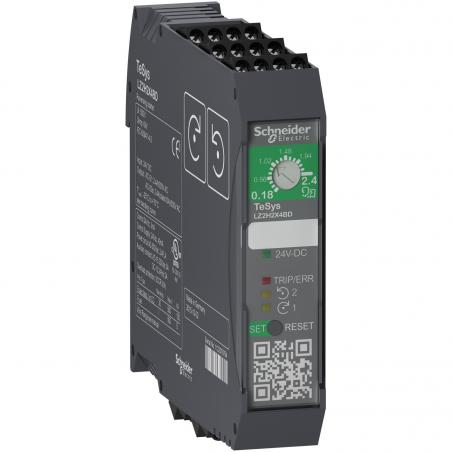 TeSys H démarreur hybride 2 sens 3kW 400V commande 24Vcc SCHNEIDER LZ2H6X5BD