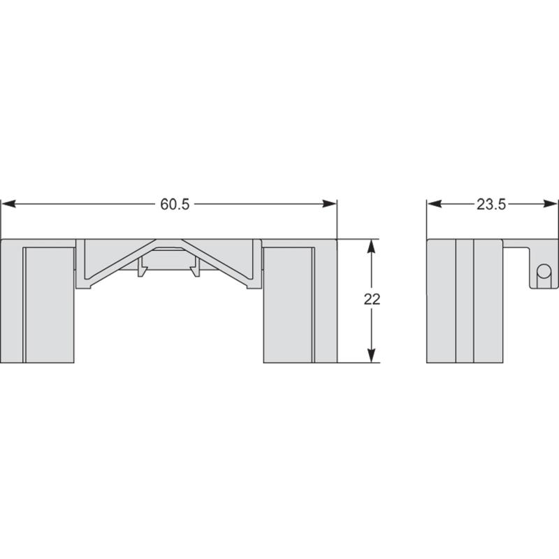 PowerLogic capot plombable pour TI mixte type A B C et D SCHNEIDER METSECT5COVER