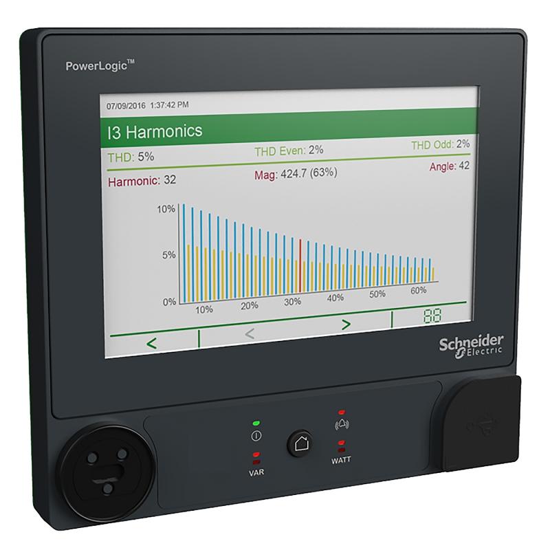 PowerLogic écran déporté + câble 3m centrale de mesure PM8000 SCHNEIDER METSEPM89RD96
