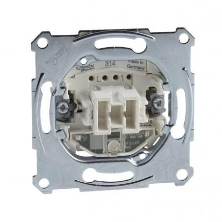 Aquadesign méca. va-et-vient 10AX/250Vca lumineux témoin conn. rapide SCHNEIDER MTN3106-0000