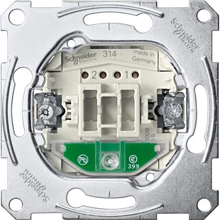Aquadesign méca. va-et-vient 10AX/250Vca lumineux témoin conn. rapide SCHNEIDER MTN3106-0000