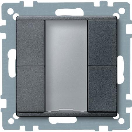 KNX M-Plan commande multifonction 4 BP anthracite SCHNEIDER MTN627614