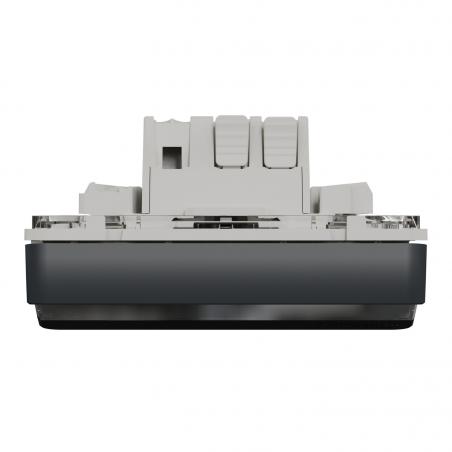 Mureva Styl Bouton poussoir porte etiquette composable IP55 IK08 gris SCHNEIDER MUR34029