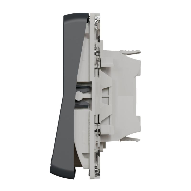 Mureva Styl Permutateur composable IP55 IK08 connexion auto gris SCHNEIDER MUR35020