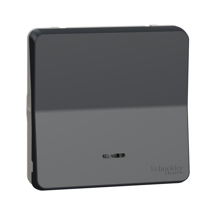 Mureva Styl Va et vient lumineux LED composable -IP55-IK08 -connex auto-gris SCHNEIDER MUR35025