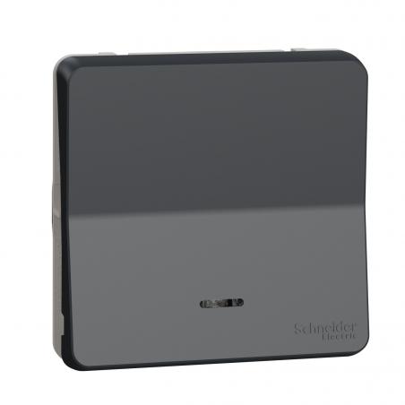 Mureva Styl Va et vient lumineux LED composable -IP55-IK08 -connex auto-gris SCHNEIDER MUR35025