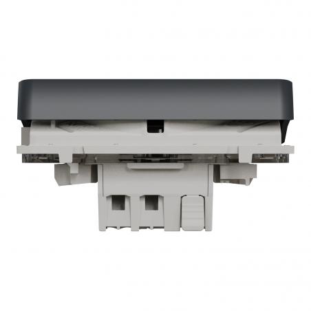 Mureva Styl Va et vient lumineux LED composable -IP55-IK08 -connex auto-gris SCHNEIDER MUR35025