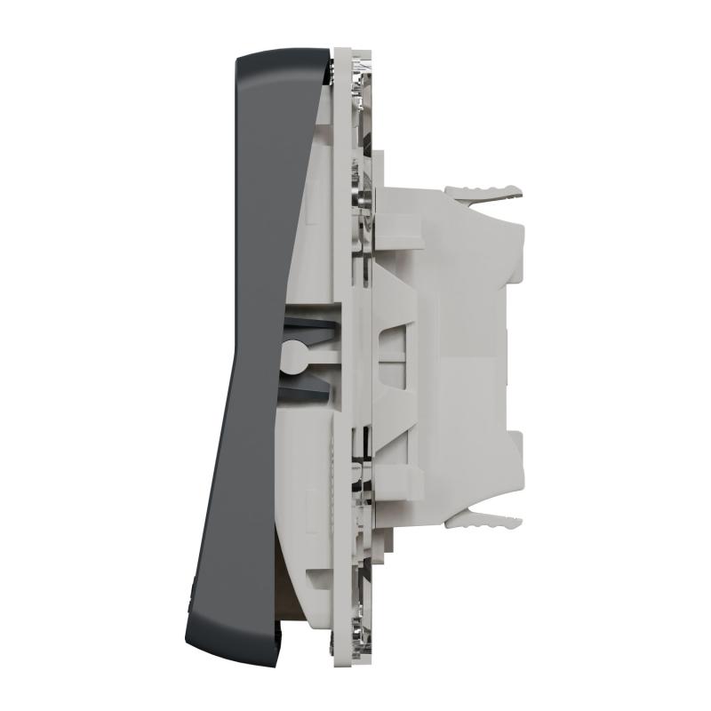 Mureva Styl Va et vient lumineux LED composable -IP55-IK08 -connex auto-gris SCHNEIDER MUR35025