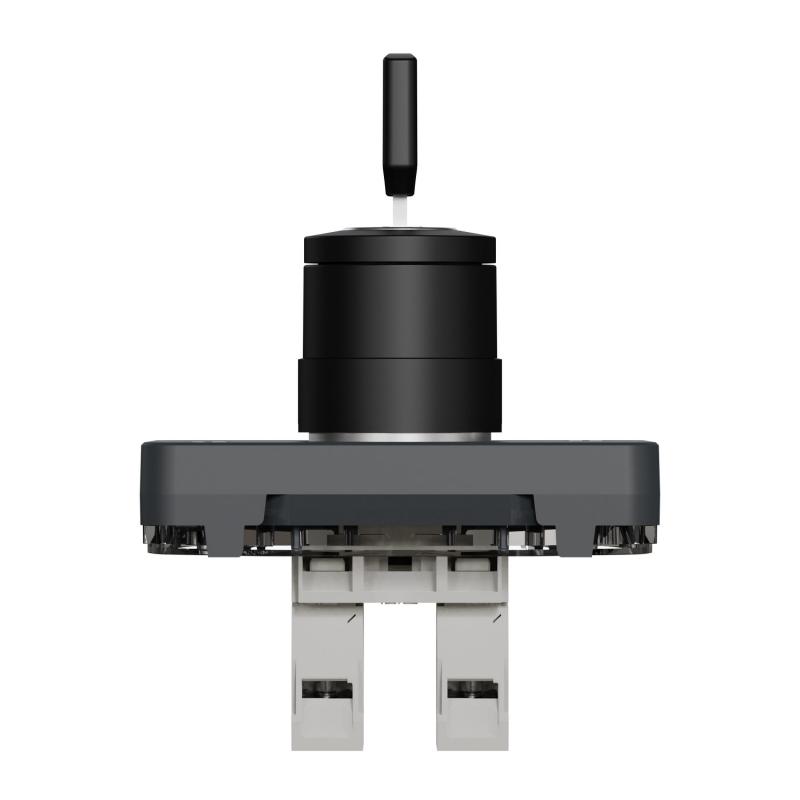 Mureva Styl Interrupteur à clé 3 positions composable IP55 IK08 gris SCHNEIDER MUR35061