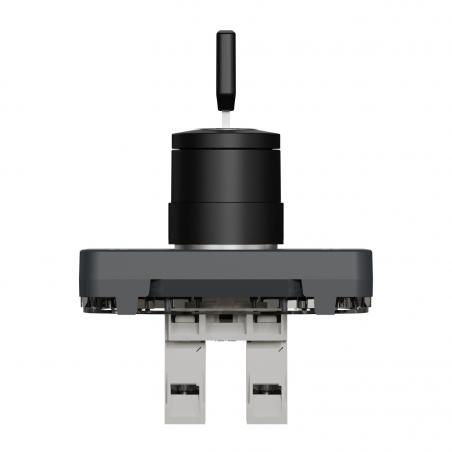 Mureva Styl Interrupteur à clé 3 positions composable IP55 IK08 gris SCHNEIDER MUR35061