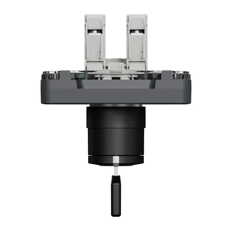 Mureva Styl Interrupteur à clé 2 positions composable IP55 IK07 gris SCHNEIDER MUR35062
