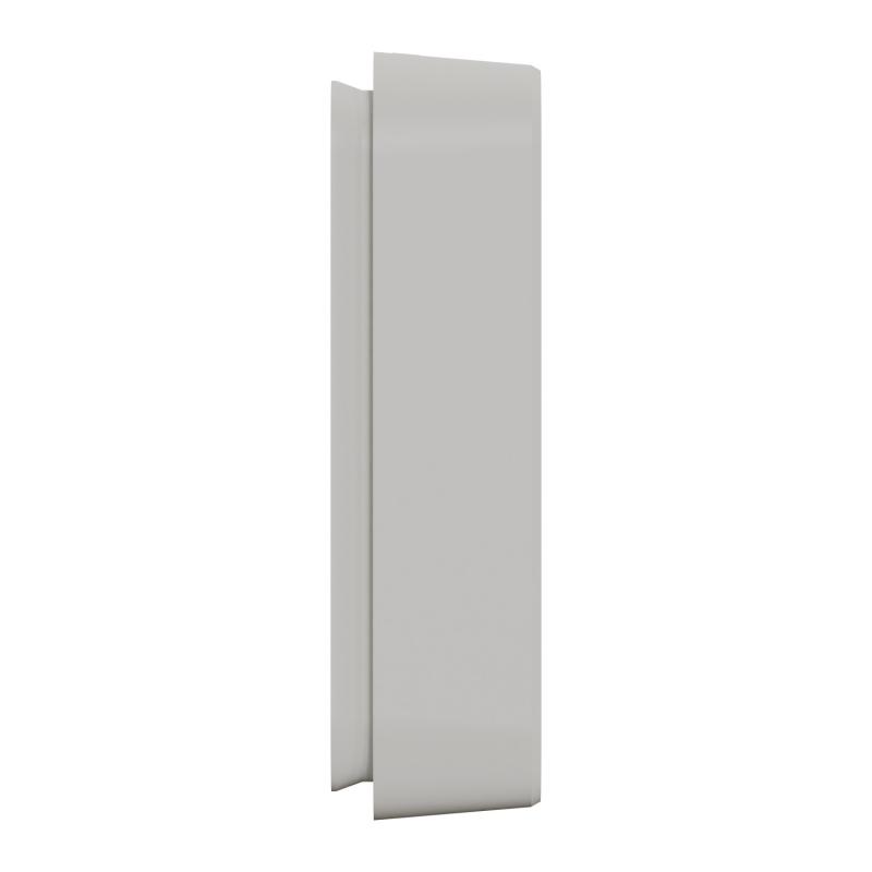 Mureva Styl Cadre 3 postes horizontal encastré IP55 IK08 blanc SCHNEIDER MUR39109
