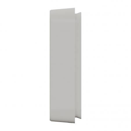 Mureva Styl Cadre 3 postes horizontal encastré IP55 IK08 blanc SCHNEIDER MUR39109
