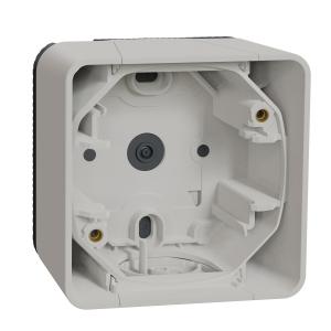 Mureva Styl Boîte 1 poste saillie IP55 IK08 blanc SCHNEIDER MUR39911 2