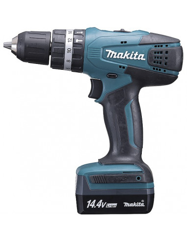 PERCEUSE VISSEUSE PERCUSSION 30NM BL1413G×2 MAKITA HP347DWE