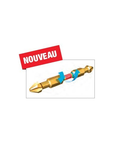 Embout double Torsion Ph2 MAKITA B-45135
