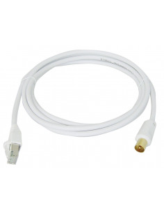 Cordon RJ45/Fiche IEC TV... 2