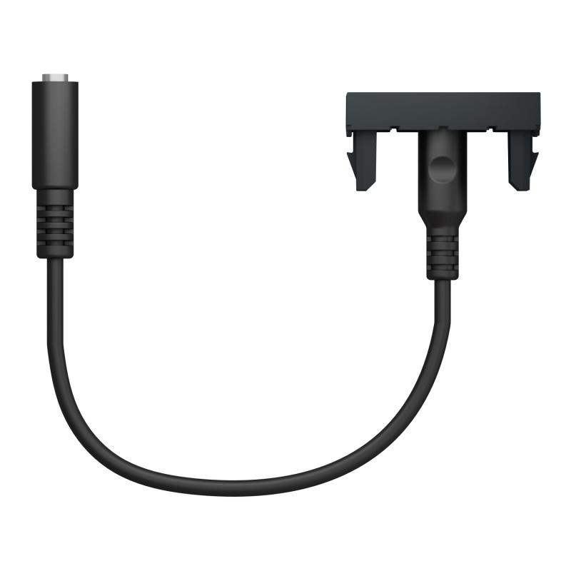 Unica prise mini jack 3,5mm préconnectorisée 1 mod Anthracite méca seul SCHNEIDER NU343354