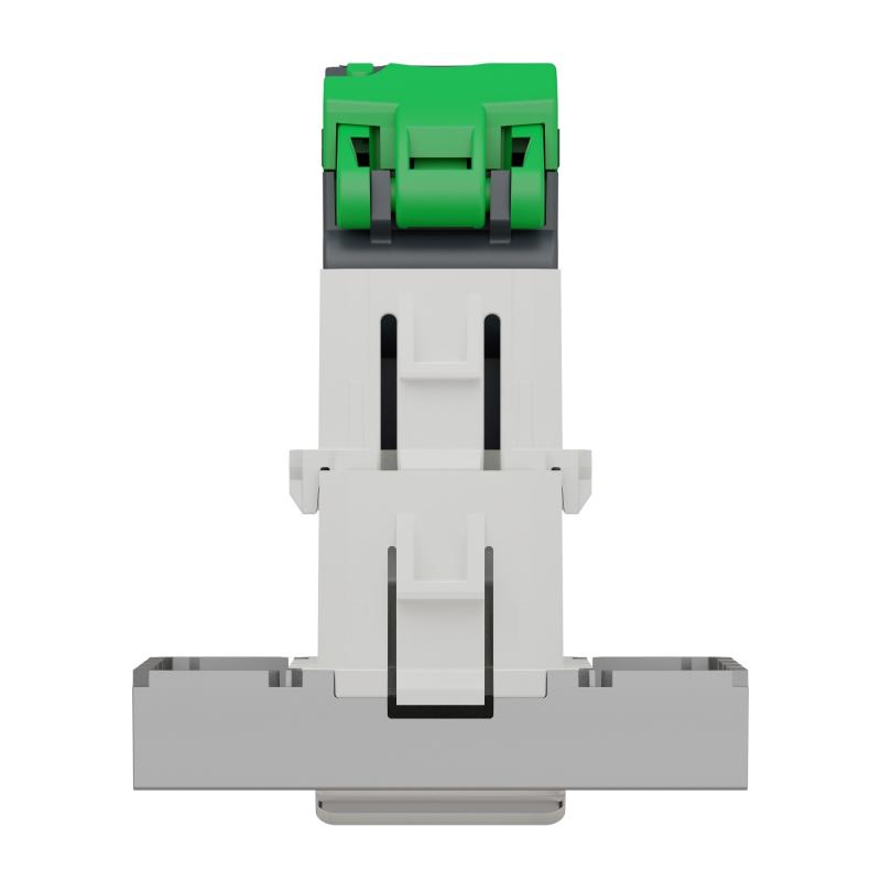 Unica prise RJ45 simple cat 6A FTP 2 mod Alu méca seul SCHNEIDER NU344930