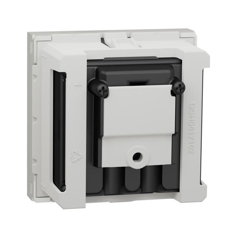 Unica prise TV + FM + SAT 2 mod Blanc méca seul SCHNEIDER NU345018