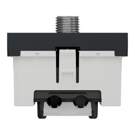 Unica prise TV + FM + SAT 2 mod Anthracite méca seul SCHNEIDER NU345054