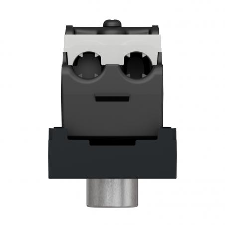 Unica prise télévision TV mâle individuel 1 mod Anthracite méca seul SCHNEIDER NU346154