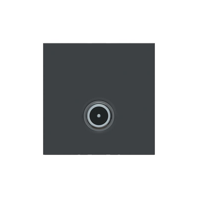 Unica prise télévision TV mâle individuel 2 mod Anthracite méca seul SCHNEIDER NU346254