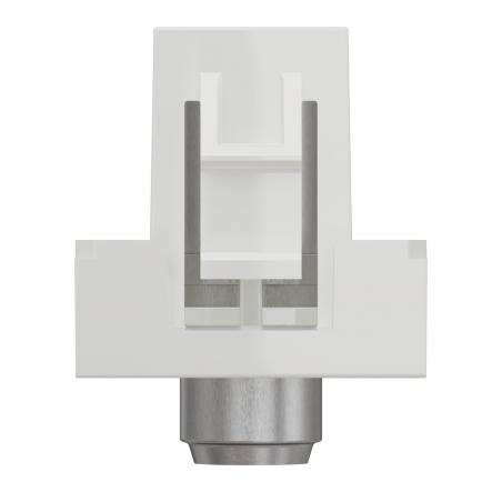 Unica prise télévision TV type F 1 module Blanc mécanisme seul SCHNEIDER NU346818