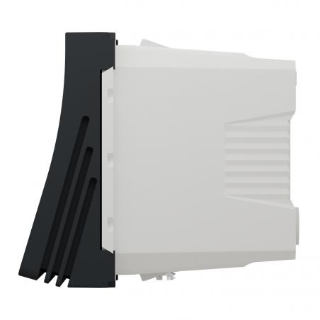 Unica buzzer 76-80dB/1m 230vca 2 modules Anthracite mécanisme seul SCHNEIDER NU378554