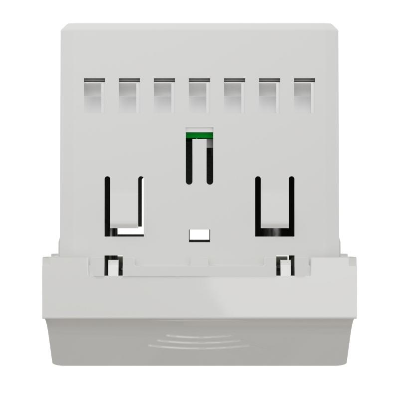 Unica sonnette électronique 70dB/1m 5 mélodies 2 mod Blanc méca seul SCHNEIDER NU378618