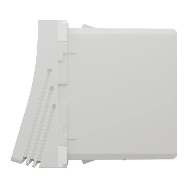Unica sonnette électronique 70dB/1m 5 mélodies 2 mod Blanc méca seul SCHNEIDER NU378618