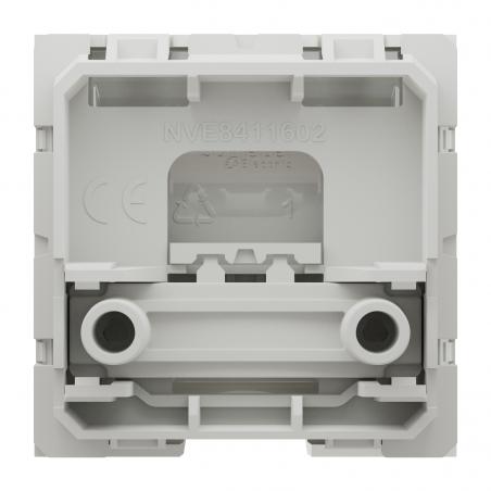 Unica sortie de câble pour câble Ø 6 à 12mm 2 mod Blanc méca seul SCHNEIDER NU386218