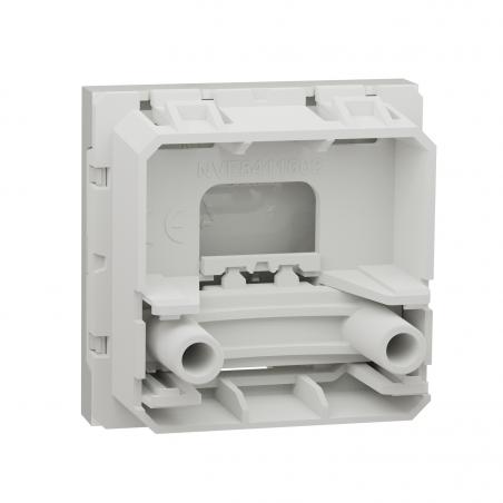 Unica sortie de câble pour câble Ø 6 à 12mm 2 mod Blanc méca seul SCHNEIDER NU386218