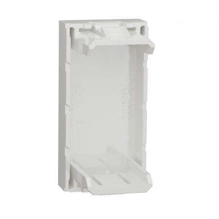 Unica obturateur 1 module Blanc antimicrobien mécanisme seul SCHNEIDER NU986520