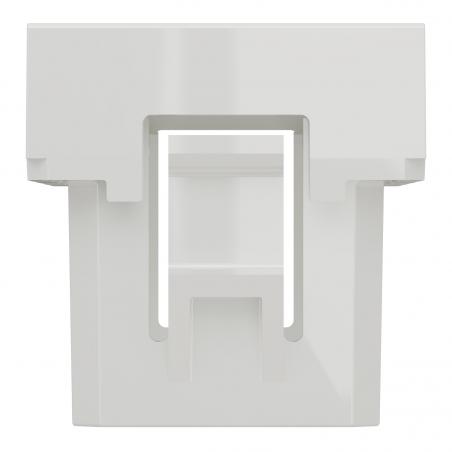 Unica obturateur 1 module Blanc antimicrobien mécanisme seul SCHNEIDER NU986520
