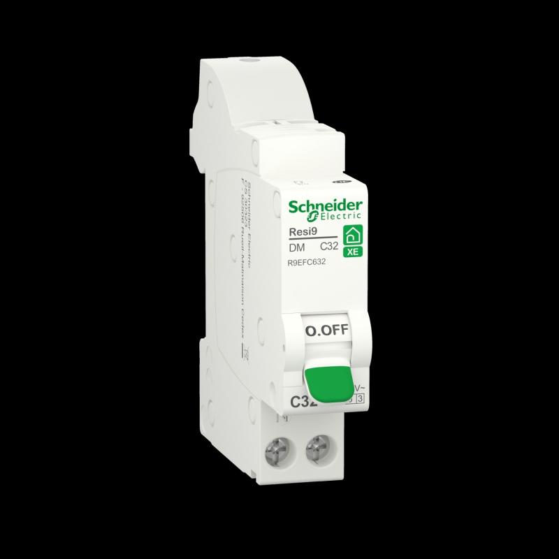 Resi9 XE disjoncteur modulaire 1P+N 32A courbe C embrochable SCHNEIDER R9EFC632