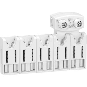 Resi9 XE répartiteur système embrochable 5 modules avec connecteur SCHNEIDER R9EXHC05 2