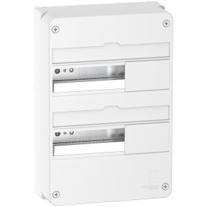 Coffret en saillie Blanc (RAL 9003) Resi9 2 rangées de 13 modules SCHNEIDER R9H13402 2