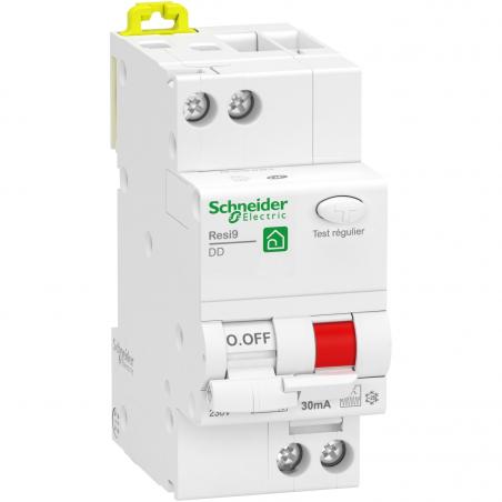Resi9 XP disjoncteur différentiel 1P+N 25A 30mA courbe C type Fsi SCHNEIDER R9PDCF25