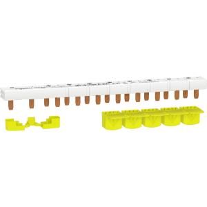 Resi9 XP peigne monobloc 1P+N 63A 10 modules cache dents SCHNEIDER R9PXH210 2