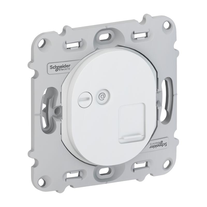 OVALIS RJ45 CAT 5 UTP POUR TÉLÉPHONE SANS PLAQUE SCHNEIDER S261471
