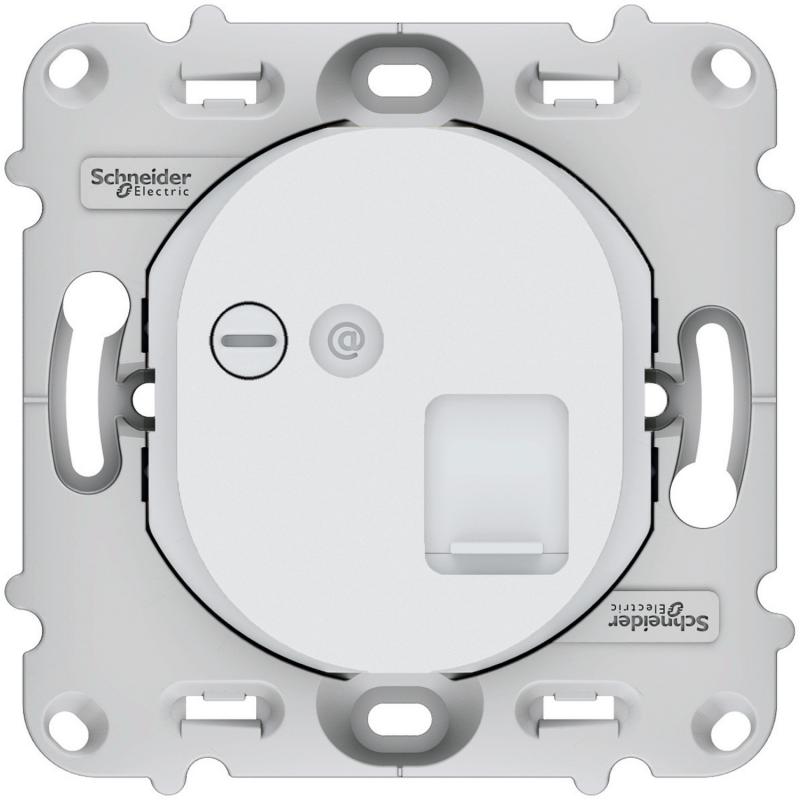 OVALIS RJ45 CAT 5 UTP POUR TÉLÉPHONE SANS PLAQUE SCHNEIDER S261471