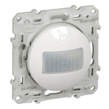Odace détecteur de présence et de mouvement Blanc spécial rénovation 2 fils SCHNEIDER S520524
