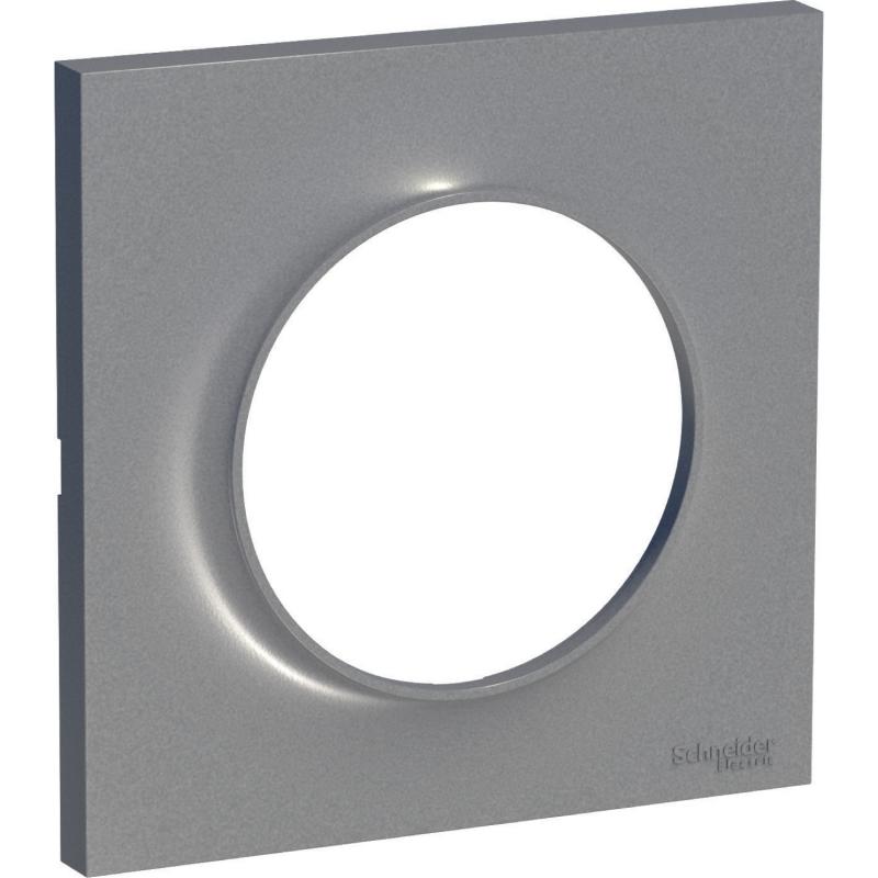 ODACE STYL PLAQUE ALU 1 POSTE SCHNEIDER S520702E