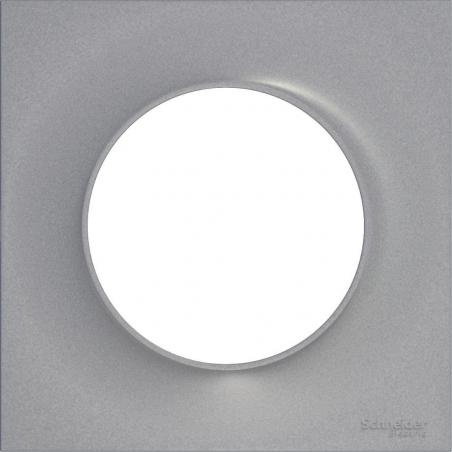 ODACE STYL PLAQUE ALU 1 POSTE SCHNEIDER S520702E