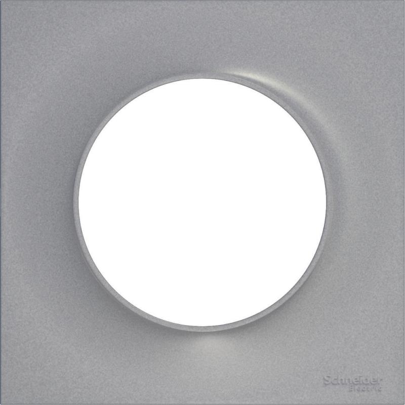 ODACE STYL PLAQUE ALU 1 POSTE SCHNEIDER S520702E