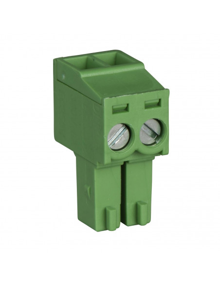 LexCom Home Premium connecteur femelle 2 pôles à vis 0,5...1,5mm2 SCHNEIDER VDIR613009