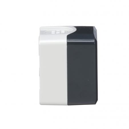 Harmony XAL boite 1 trou diam. 22 couvercle gris foncé fond gris clair UL/CSA SCHNEIDER XALD01H7