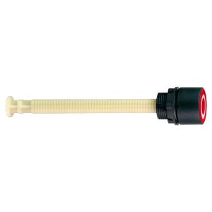 Harmony XB5 bouton pouss RAZ diam. 22 course 17/120 dépassant marqué rouge SCHNEIDER XB5AL84101 2