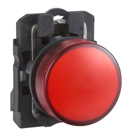 Harmony XB5 voyant lumineux DEL diam. 22 rouge 230V vis étrier SCHNEIDER XB5AVM4